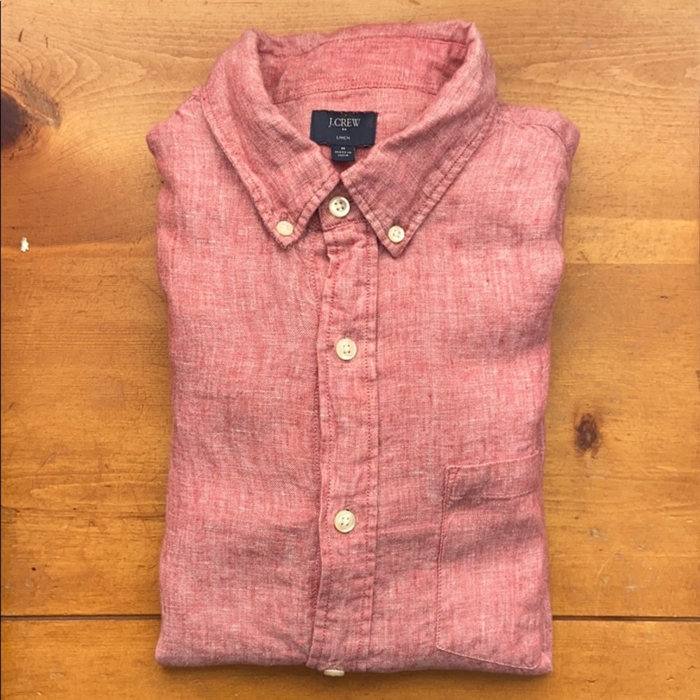 J.Crew Factory Men’s Linnen Shirt